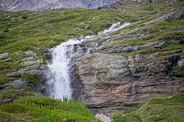 Italian Alps and Matterhorn