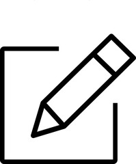 illustration of a pencil