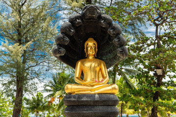 Maha Navanaga Patimakorn Buddha statue on Patong Beach, Phuket, Thailand