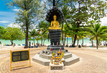 Maha Navanaga Patimakorn Buddha statue on Patong Beach, Phuket, Thailand - 533582882
