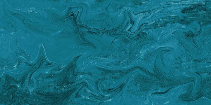 background texture dark marble abstract waves oil paint liquify effect canvas art artistic illustration turquoise aqua high resolution image 