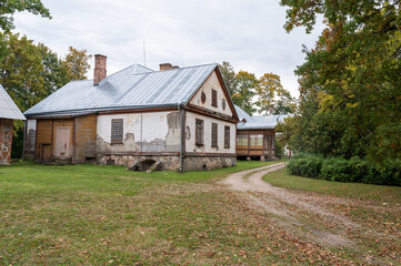 Obraz premium historical manor in estonia
