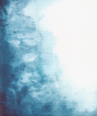  light gentle watercolor background in blue-gray tones