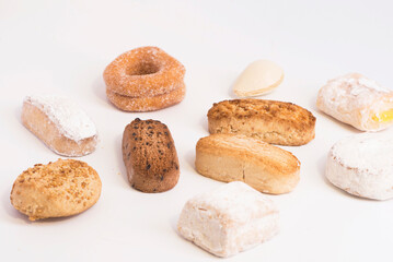 polvorones and mantecados traditional cakes in spain