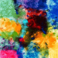 Obraz na płótnie Canvas multicoloured alcohol ink background with bright colours on the black background, fluid liquid texture