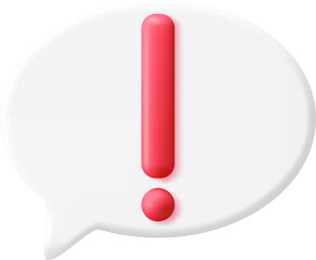 Exclamation Mark in Bubble