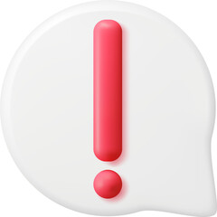Exclamation Mark in Bubble