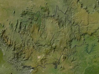Nord-Ouest, Cameroon. Low-res satellite. No legend