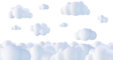 Beautiful Fluffy Clouds