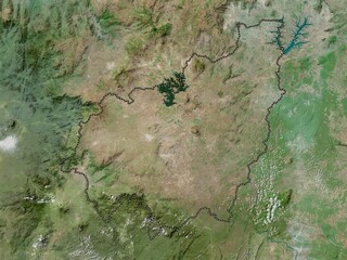 Ouest, Cameroon. High-res satellite. No legend