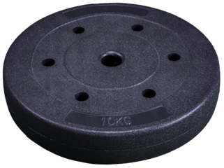 10 Kg Plastic Gym Sports Weight for Dumbell and Lift