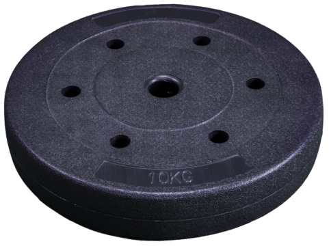 10 Kg Plastic Gym Sports Weight for Dumbell and Lift