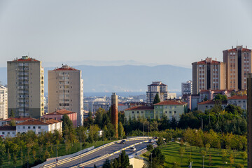 Obraz premium ISTANBUL, TURKEY - September 24 2022: 2022 world economic crisis, crisis in the housing sector. Great rise in rental and sale building prices.