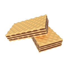 Wafer 3D  Illustration Icon