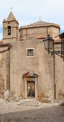Fototapeta na wymiar Parish of San Nicolò di Bari San Marco d'Alunzio Sicily-