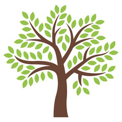 Graphic Tree vector illustration.