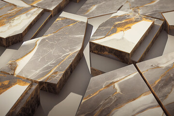 The cracked marble stone background - DGi