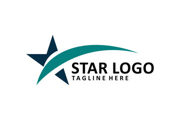 Fototapeta na wymiar star logo design vector isolated