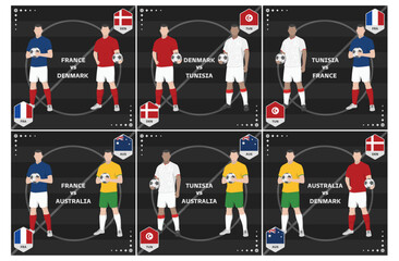 World Football Championship Match Schedule Group D