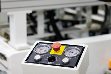 remote control console of manufacturing equipment