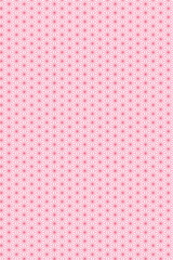 Portrait background of pink Japanese traditional hemp fabric pattern
