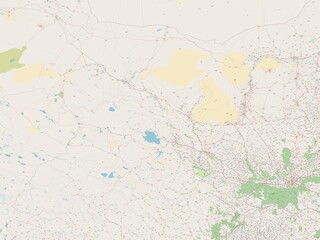 Gansu, China. OSM. No legend