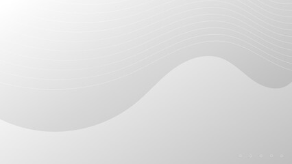 Abstract white and gray gradient background.geometric modern design with copy space, vector Illustration.