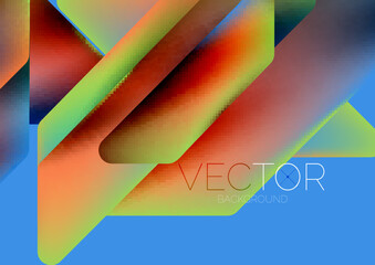 Tech minimal geometric wallpaper. Creative abstract background. Vector illustration for wallpaper banner background or landing page