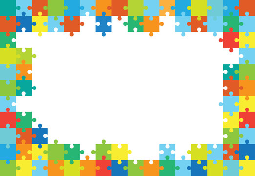 Pieces of colorful puzzles (mosaic) in disassembled form. Team, connection, merge.