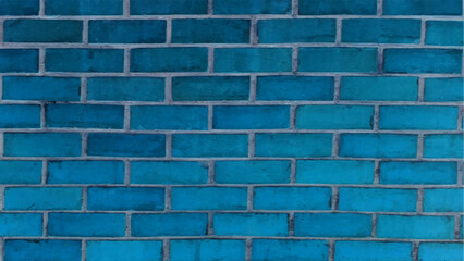 blue brick wall texture