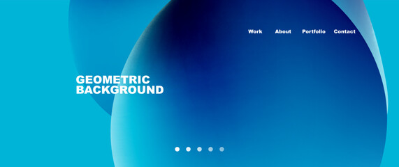 Liquid fluid shapes with flowin gradients abstract backgrounds. Vector illustration for wallpaper, banner, background, leaflet, catalog, cover, flyer