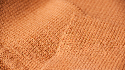 Jersey de lana marrón - obrazy, fototapety, plakaty