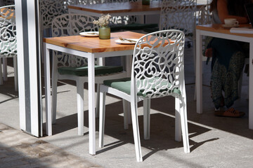 Terrasse d'un café