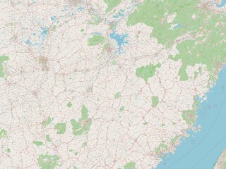 Jiangxi, China. OSM. No legend