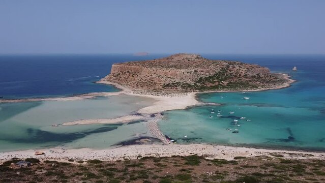 Plage, Lagon de Balos, Cr&egrave;te, Gr&egrave;ce