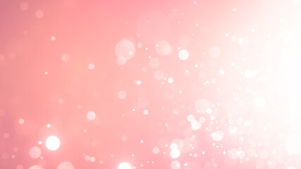 Abstract Pink bokeh defocus glitter blur background.