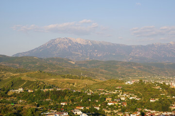 Fototapeta na wymiar Panorama de Berat