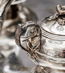 France Antique silver vintage antique royal
tableware and appliances