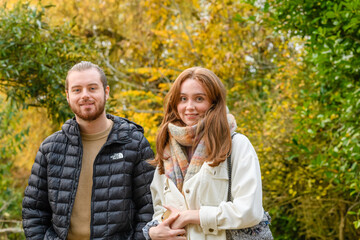 portrait of a happy couple