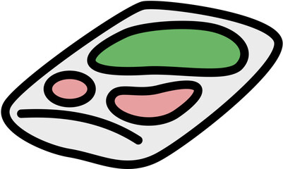 traditional snack of indonesia icon