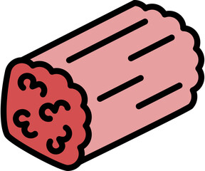 traditional snack of indonesia icon