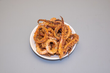 fried octopus 