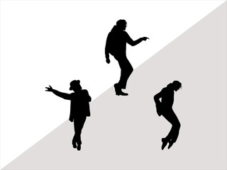 Michael jackson svg bundle, silhouette, cricut
