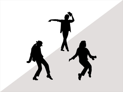 Michael Jackson Svg Bundle, Silhouette, Cricut