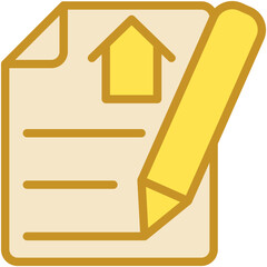 Property Paper Vector Icon 