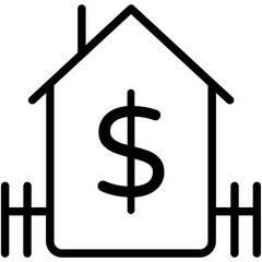 Property Value Vector Icon 