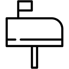 Letterbox Vector Icon 