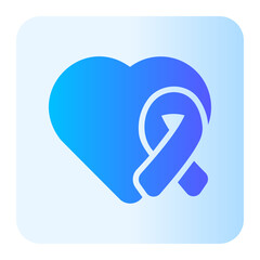 world diabetes day gradient icon