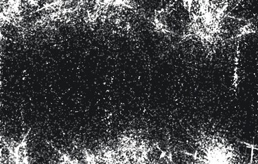 Monochrome particles abstract texture.Overlay illustration over any design to create grungy vintage effect and depth.