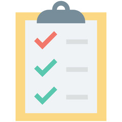 Checklist Vector Icon
